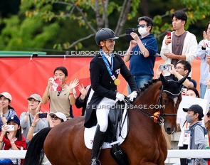 Dongheon Nam and Leonidas are the 2026 Asian Games gold medal winners :: Photo © Astrid Appels