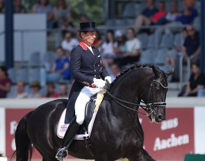 Emile Faurie and Delatio at the 2018 CDIO Aachen :: Photo © Astrid Appels