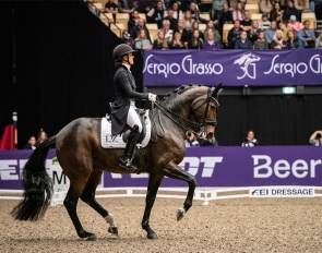 Last year"s winner in Herning - Cathrine Laudrup-Dufour and MSJ Freestyle