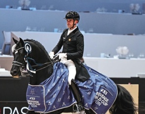 Justin Verboomen and Zonik Plus won the 2025 CDI-W Lyon and are set to return this year for the World Cup qualifier :: Photo © PSV
