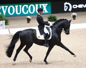 Justin Verboomen and Zonik Plus won the CDI-W Lyon in 2025 :: Photo © PSV