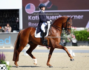 Katie Duerrhammer on Rosebank VH at the 2026 CDIO Hagen :: Photo © Astrid Appels