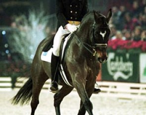 Rudolf Zeilinger and Livinjo at the 2000 CDI-W Mechelen :: Photo © Dirk Caremans