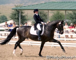 Jacqueline Paxton on Cinbad at the 2000 NAYRC :: Photo © Mary Phelps