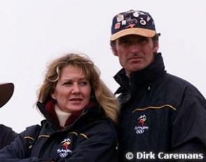 U.S. Grand Prix rider Tina Konyot and Swiss Olympian Daniel Ramseier