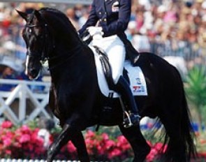 Coby van Baalen and Ferro at the 2000 Olympic Games :: Photo © Dirk Caremans