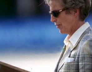 Madeleine Winter-Schulze at the 2001 CDI Arnheim :: Photo © Arnd Bronkhorst