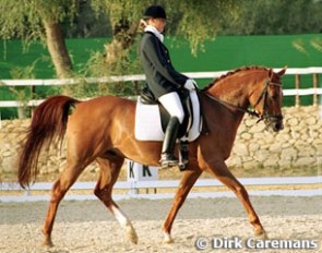 Belgian pony rider Julie de Deken on Alympia