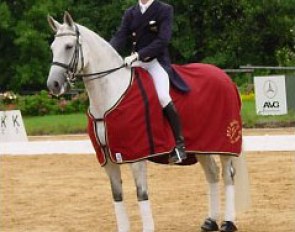 Tobias Wilmes on Samson at the 2002 CDN Aubenhausen