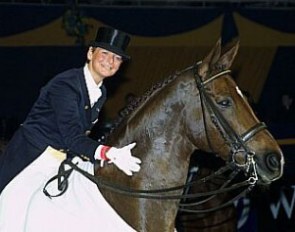 Ann Kathrin Linsenhoff on Renoir at the 2002 CDI Dortmund