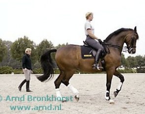 Mary Hanna training with Sjef Janssen :: Photo © Arnd Bronkhorst