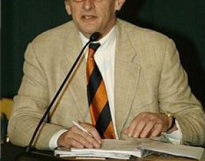 Joep Bartels at the 2002 Global Dressage Forum :: Photo © Dirk Caremans