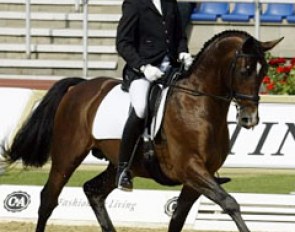 British Damian Hallam on Wakefield Grange Wiking