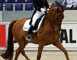 Nadine Capellmann and Bouton at the 2003 CDIO Aachen :: Photo © Astrid Appels for Phelpsphotos.com