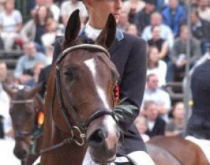 Ingrid Klimke and Charming at the 2003 Bundeschampionate