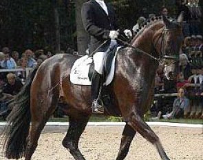 Uwe Schwanz and Rivellino at the 2003 Bundeschampionate :: Photo © Photec.de
