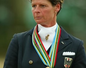 Double gold for Ulla Salzgeber at the 2003 European Championships :: Photo © Dirk Caremans
