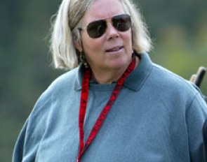 Dr. Midge Leitch at the 2003 Radnor Hunt International 3-day event :: Photo © Mary Phelps