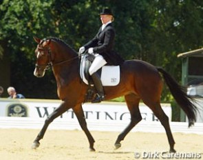 American Ashley Fornell on the Dutch warmblood Rykaard