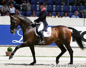 Richard Davison on Ballaseyr Royale :: Photo © Astrid Appels
