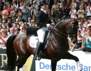 Leslie Morse and Kingston Win at Aachen :: Photo © Astrid Appels