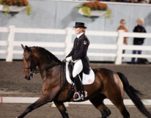 Leslie Reid on Mark at the 2004 Dressage at Devon :: Photo © Phelpsphotos.com