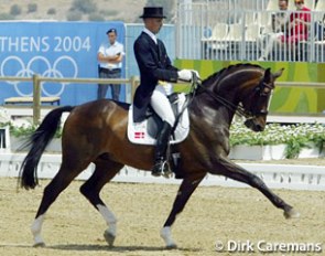 Andreas Helgstrand and Blue Hors Cavan at the 2004 Olympic Games :: Photo © Dirk Caremans