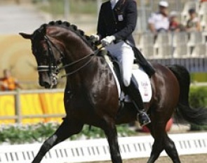Imke Schellekens and Lancet at the 2004 Olympic Games :: Photo © Dirk Caremans