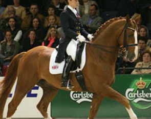 Emma Hindle and Wie Weltmeyer at the 2004 World Cup Finals in Dusseldorf :: Photo © Astrid Appels