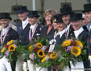 Sweden and Spain share the bronze medal :: Photo © Astrid Appels