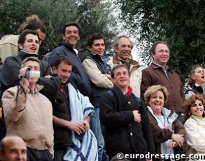 Constance Laboute's French fans sang the Marseillaise a capella