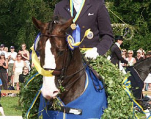 Jan Brink and Briar win the 2005 Swedish Dressage Championships
