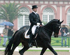 Kristian von Krusenstierna on Wilson rode a personal best in Wiesbaden. Was that because they announced him as being a Dutch rider??