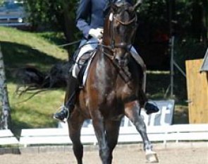 Heiner Schiergen and World Congress. Fifth in the Grand Prix with 65.46 %, fourth in the Special with 65.72 %