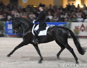 Helen Langehanenberg and Responsible finish third in the 2006 Nurnberger Burgpokal Finals