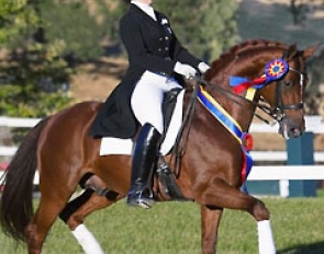 Nicole Perry and Rubino Bellissimo :: Photo © Mark Muntean