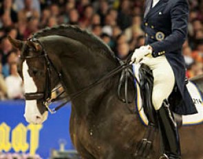 Jan Brink and Briar at the 2006 World Cup Finals in Amsterdam :: Photo © Astrid Appels