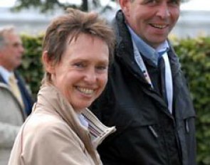 German pony dressage trainer Connie Endres and Junior riders' trainer Hans-Heinrich Meyer zu Strohen