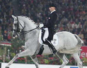 Andreas Helgstrand on Blue Hors Matine at the 2006 World Equestrian Games :: Photo © Astrid Appels