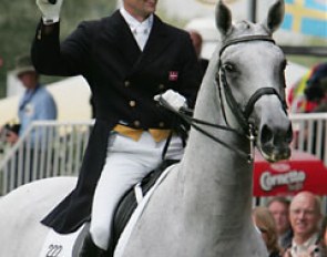 Andreas Helgstrand on Matine at the 2006 World Equestrian Games :: Photo © Astrid Appels
