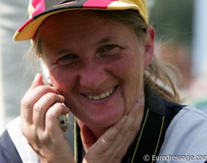 Eurodressage's German correspondent Barbara Schnell on the phone