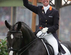 Anky van Grunsven and Salinero at the 2006 World Equestrian Games :: Photo © Astrid Appels