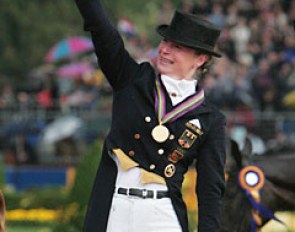 Isabell Werth Wins Grand Prix Special Gold at the 2006 World Equestrian Games :: Photo © Astrid Appels