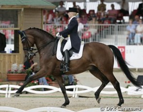 Anna Paprocka-Campanella and Andretti at the 2007 European Championships in Turin, Italy :: Photo © Dirk Caremans