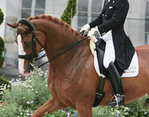 Hiroshi Hoketsu and Whisper at the 2008 CDIO Aachen