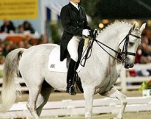 Lars Petersen and Succes at the CDI Devon :: Photo © Sue Stickle