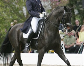 Jeroen Devroe and Paganini at the 2008 CDI Hagen :: Photo © Astrid Appels