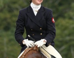 Ireland based dressage rider Sorrell Tsaibu Klatzko