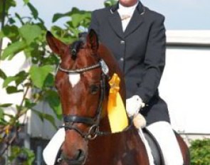 Ramona Strucken and Pricolino at the 2008 BuCha qualifier in Neuss Grefrath :: Photo © Barbara Schnell