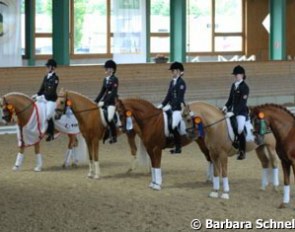 The pony prize giving ceremony